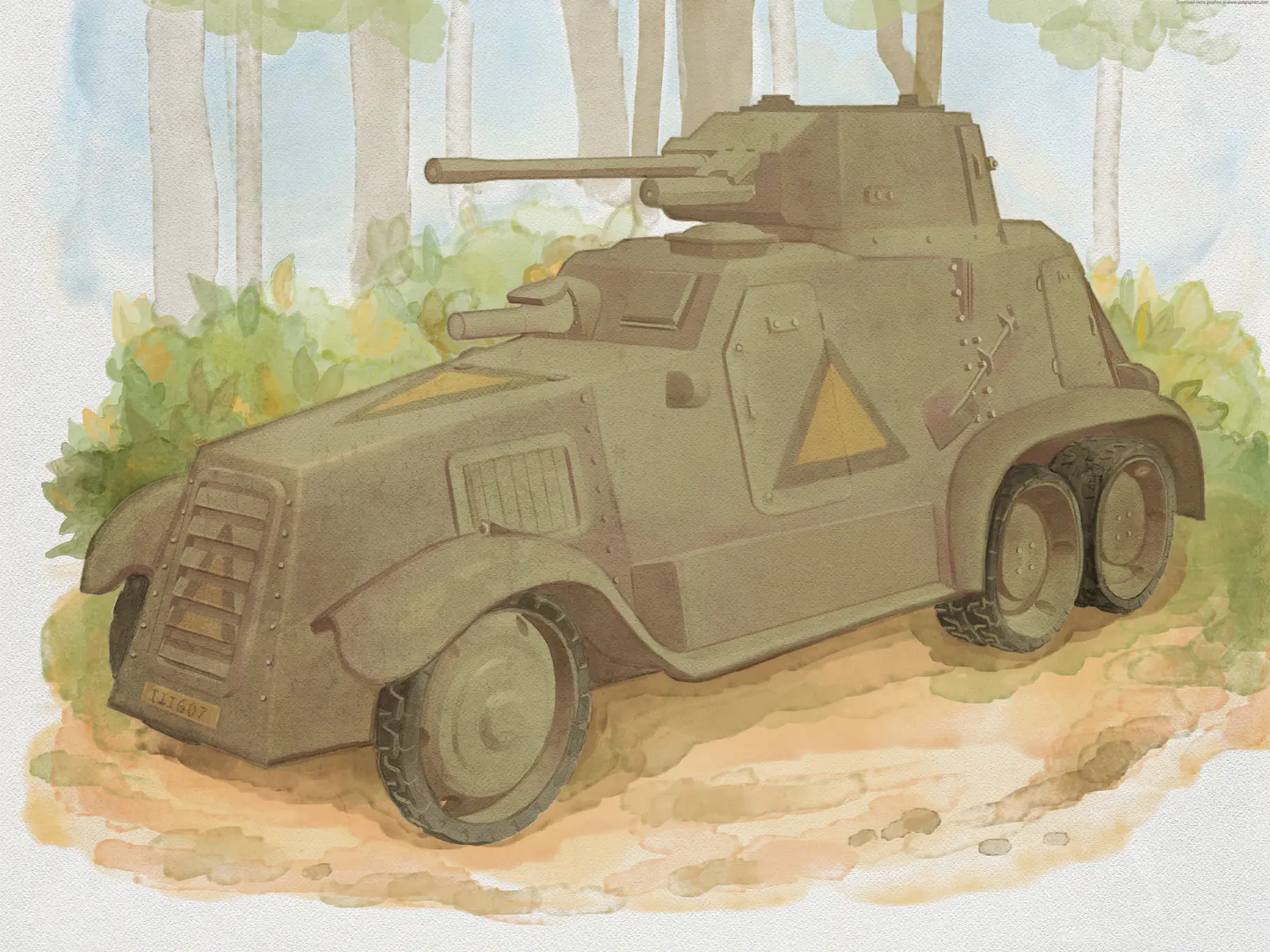 M40DU-VHC-01-Landsverk M36 - Image 2