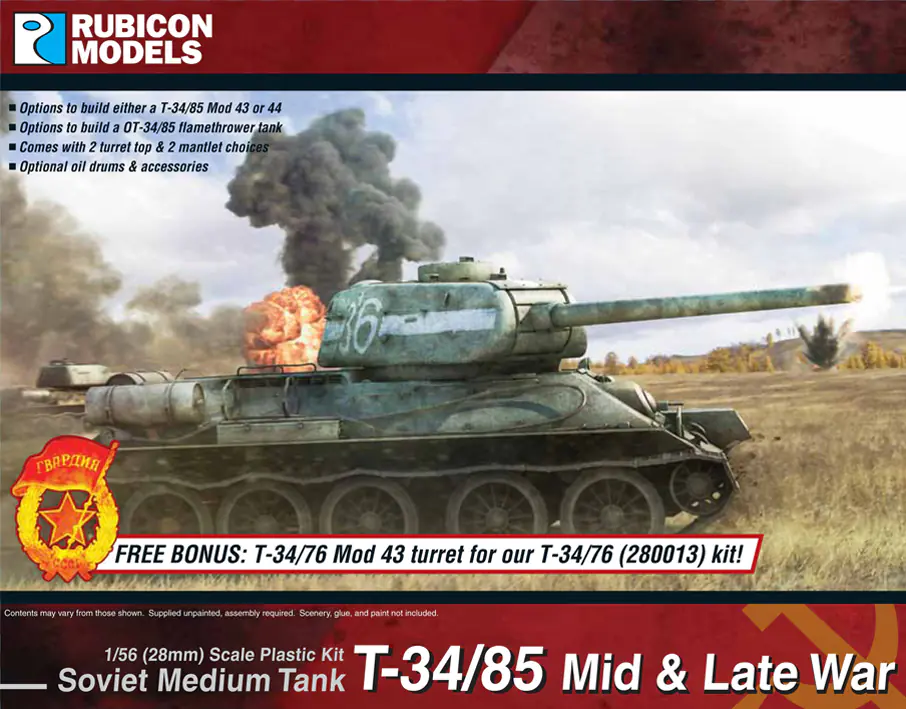 280021 - T-34/85 - Mid & Late War