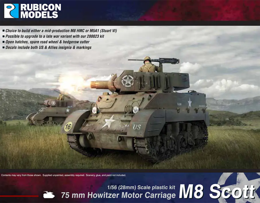 280024 - M8 Scott / M5A1 Stuart