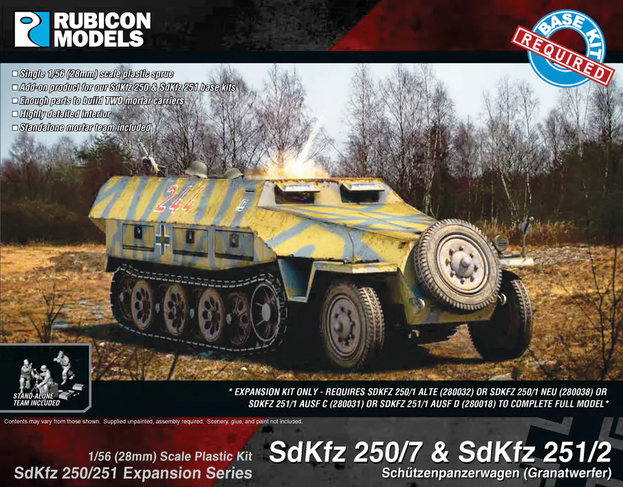 280043 - SdKfz 250/7 & 251/2 (upgrade kit)