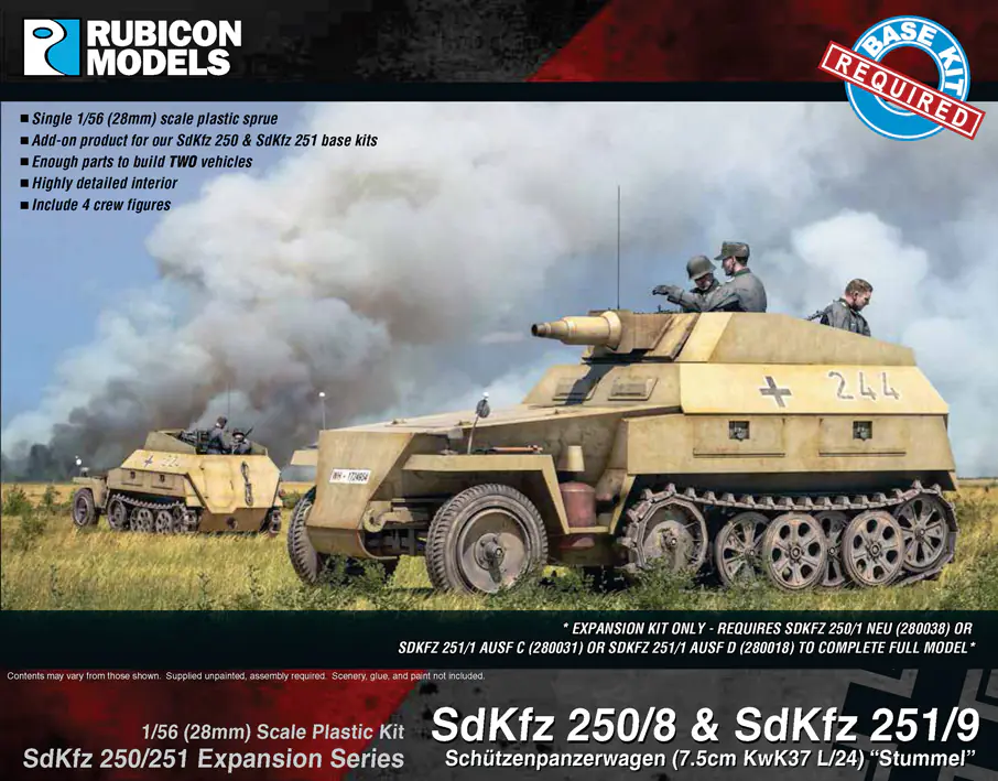 280044 - SdKfz 250/8 & 251/9 (upgrade kit)