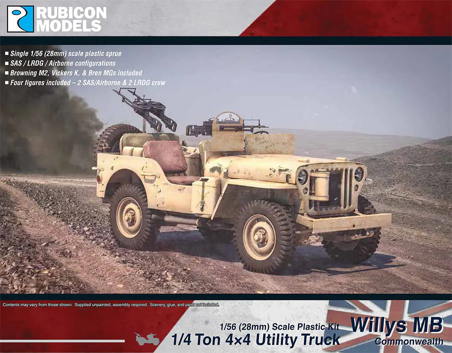 280050 - Willys MB 1/4 ton 4x4 Truck - Commonwealth