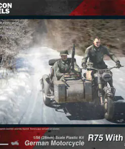 280051 - German Motorcycle R75 with Sidecar - ETO