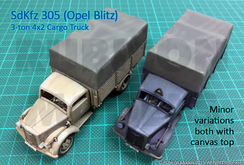 280026 - SdKfz 305 3-ton 4x2 Cargo Truck "Opel Blitz" - Image 4