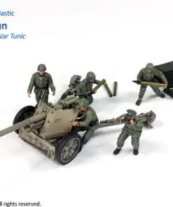 Alternative view of 280059 - PaK 40 AT Gun with Crew