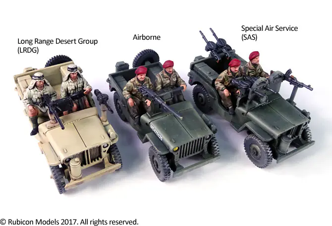 280050 - Willys MB 1/4 ton 4x4 Truck - Commonwealth - Image 3
