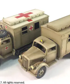 Alternative view of 280047 - SdKfz 305/3a Expansion Set - Box Body (Einheitskoffer)