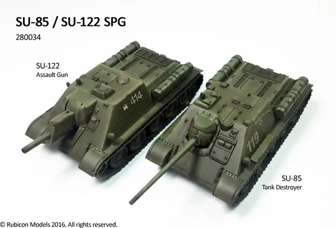 280034 - SU-85 / SU-122 SPG - Image 2
