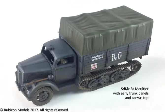 280046 - SdKfz 3a Maultier - Image 3