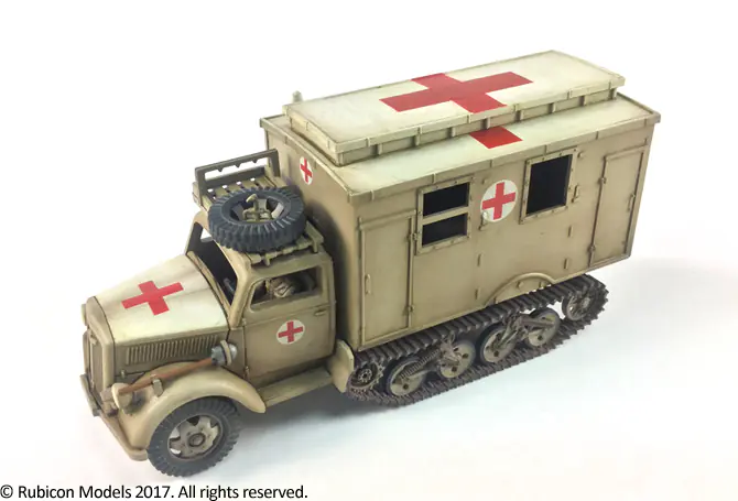 280047 - SdKfz 305/3a Expansion Set - Box Body (Einheitskoffer) - Image 5