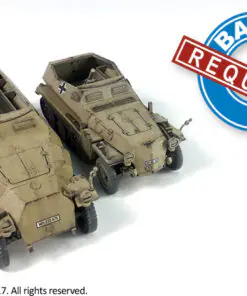 Alternative view of 280043 - SdKfz 250/7 & 251/2 (upgrade kit)
