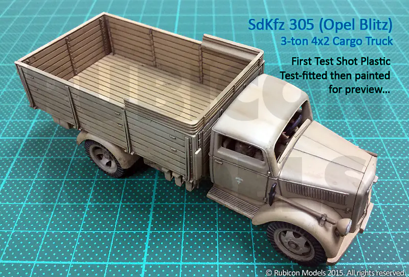 280026 - SdKfz 305 3-ton 4x2 Cargo Truck "Opel Blitz" - Image 3