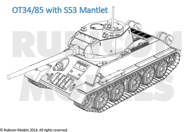 280021 - T-34/85 - Mid & Late War - Image 2