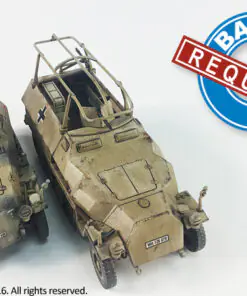 Alternative view of 280039 - SdKfz 250/3 and 251/3 (upgrade kit)
