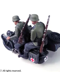 280051 - German Motorcycle R75 with Sidecar - ETO - Image 3