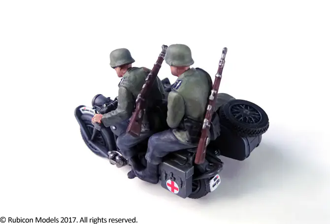 280051 - German Motorcycle R75 with Sidecar - ETO - Image 3