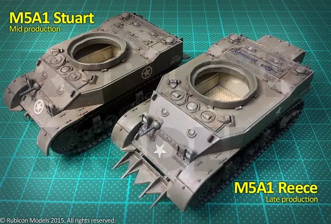 280023 - M5A1 Stuart / M5A1 Recce - Image 2