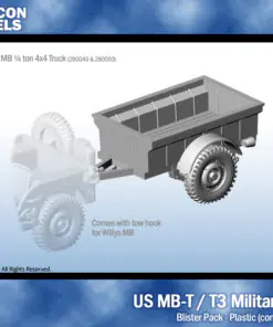 284018 - US Jeep MB-T / T3 Military Trailer
