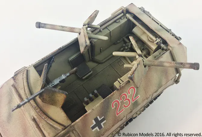 280040 - SdKfz 250/251 Expansion Set - SdKfz 251/16 Ausf C/D - Image 2