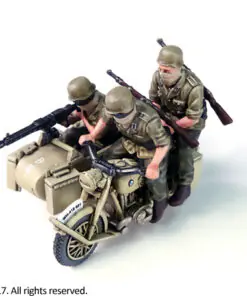 280052 - German Motorcycle R75 with Sidecar - DAK - Image 3