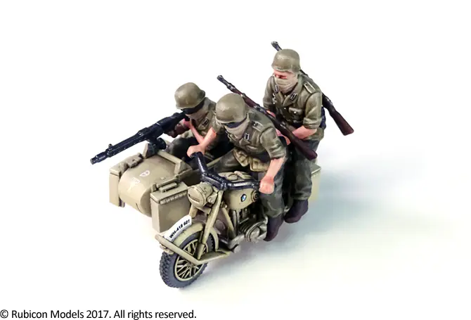 280052 - German Motorcycle R75 with Sidecar - DAK - Image 3