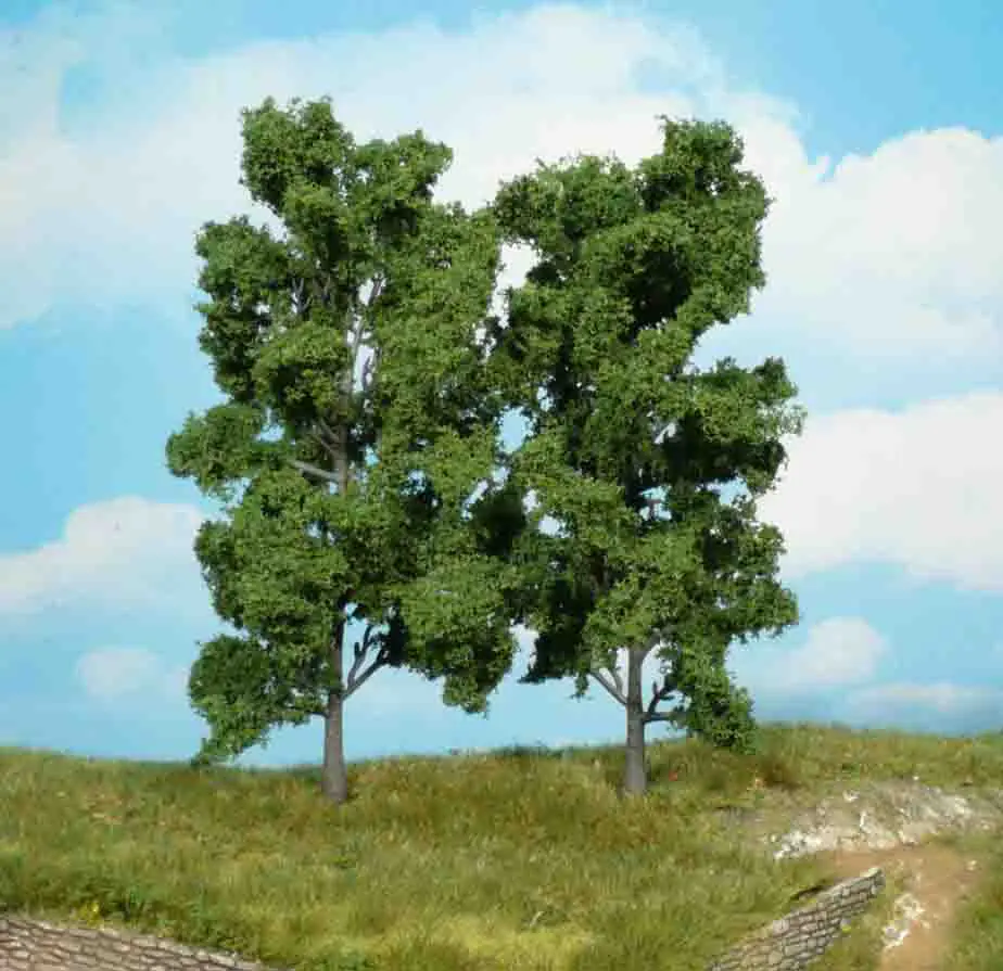 Heki 1912 2x Birch tree 18cm