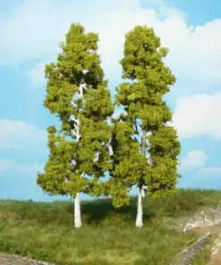 Heki 1920 2x Birch tree 18cm