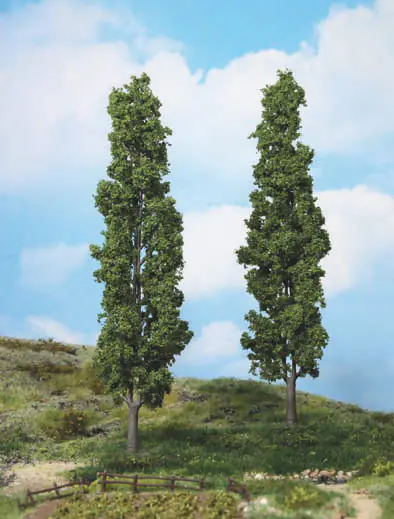 Heki 1983 2x Poplar tree 27cm