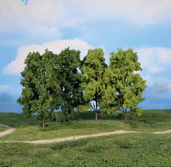Heki 1994 4x Deciduous tree 18cm