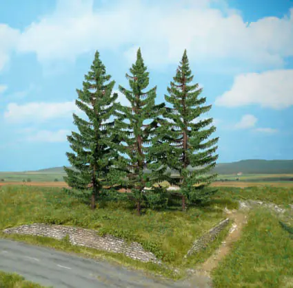 Heki 2129 3x Mountain spruce 20cm