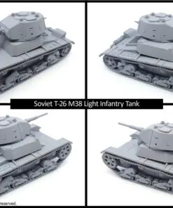 Alternative view of 280070 - Soviet T-26 Light Infantry Tank