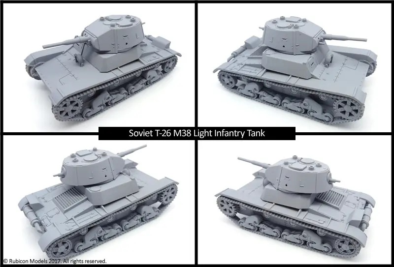 280070 - Soviet T-26 Light Infantry Tank - Image 2