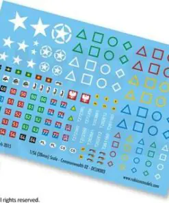 130018 - Commonwealth Generic Set 2 Decal Sheet