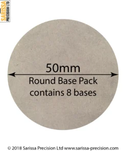 Alternative view of Round bases 50mm pack