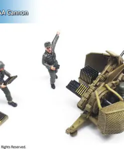 Alternative view of 280074 - 3.7cm FlaK 43 with SdAh 58 Trailer & Crew