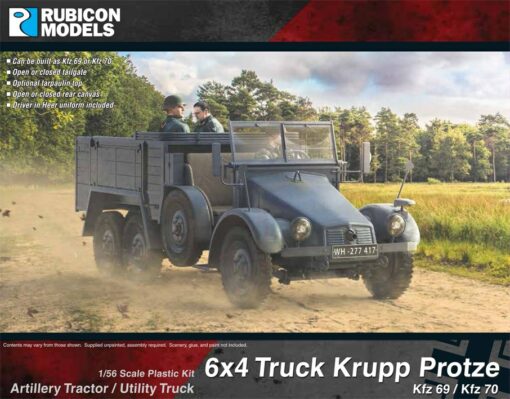 280082 - 6 x 4 Truck Krupp Protze