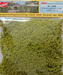 Alternative view of Heki 3386 foliage flock medium light green