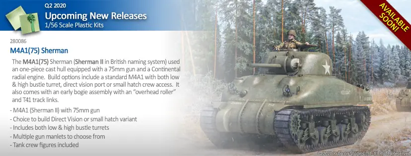 280086 - M4A1(75) Sherman - Image 2