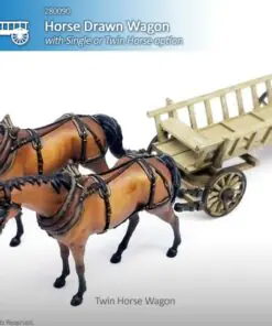 Alternative view of 280090 - Horse drawn wagon