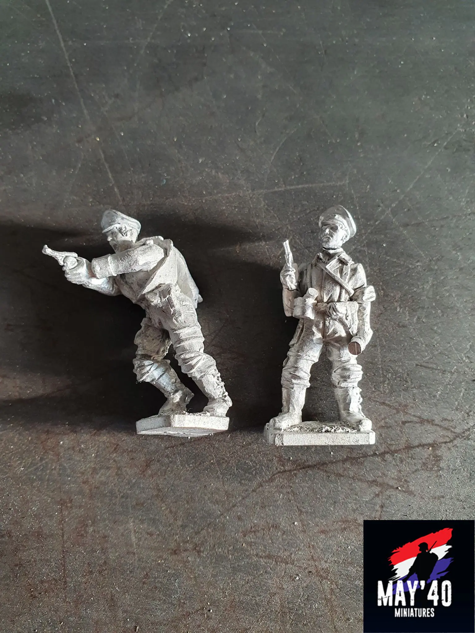 M40FJ-CMD-04 Fallschirmjäger Crete officers