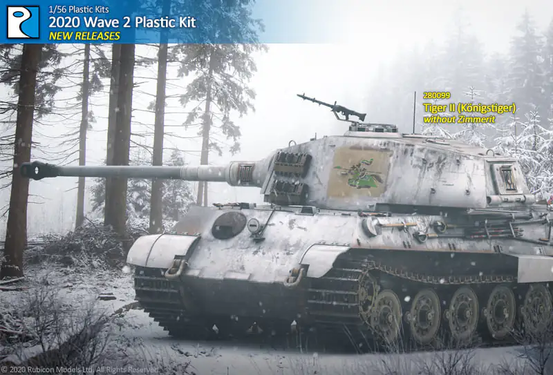 280099 - Rubicon Models - King Tiger without Zimmerit