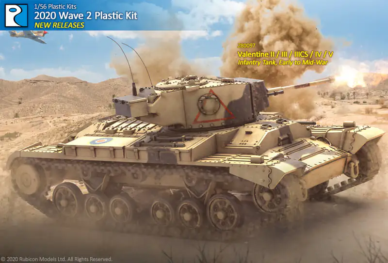 280097 - Rubicon Models - Valentine II/III/IIIcs/IV/V