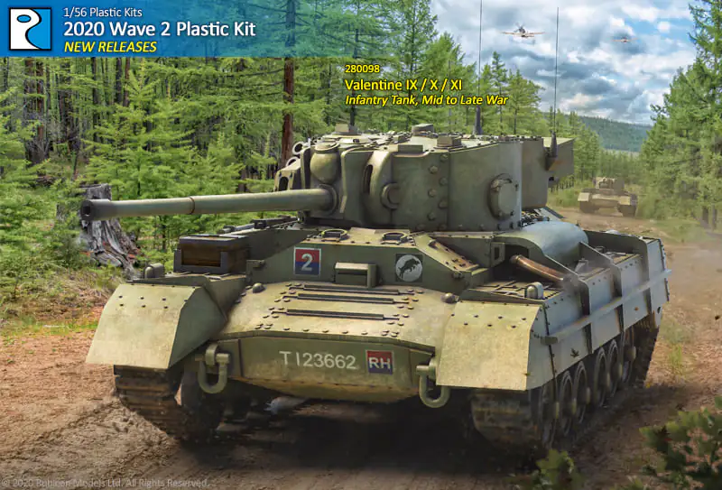 280098 - Rubicon Models - Valentine IX/X/XI