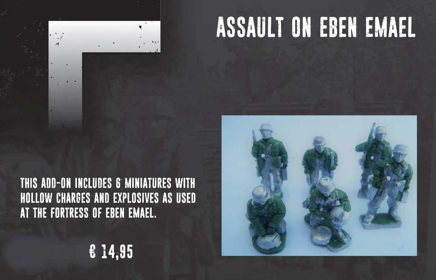 M40FJ-FAL-11 Fallschirmjäger assault on Eben Emael
