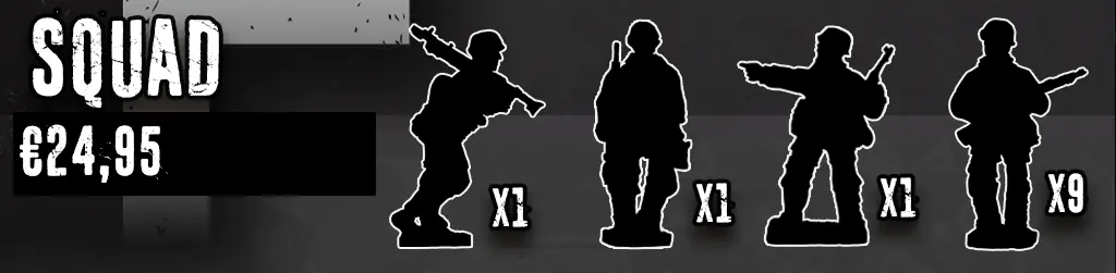 M40FJ-FAL-01 Fallschirmjäger squad with mg34 team moving