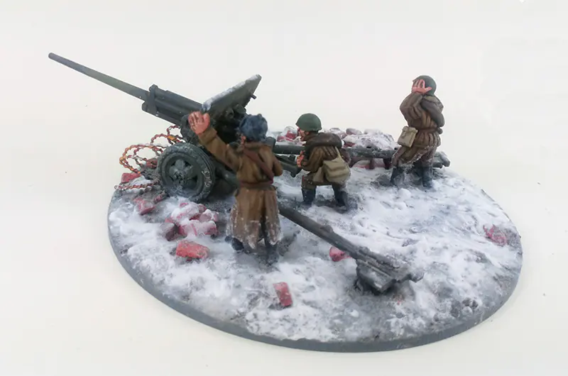 SOV111 - Soviet 57mm ZiS-2 Anti-tank Gun – Winter Uniform - Image 2