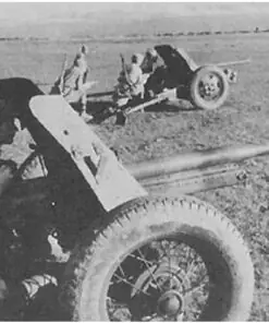 SOV110 - Soviet 45mm M1942 Anti-tank Gun – Winter Uniform