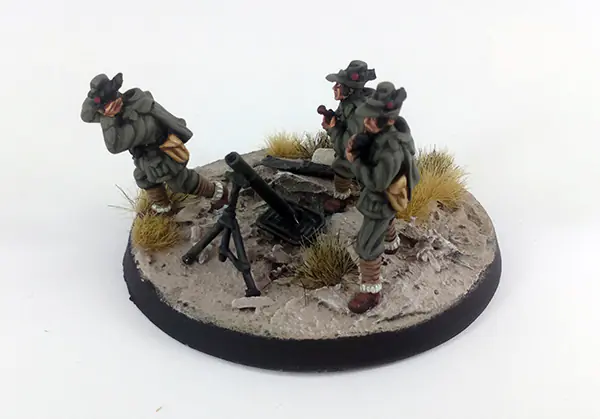 ALP010 - Italian Alpini 81mm Mortar – Summer Uniform