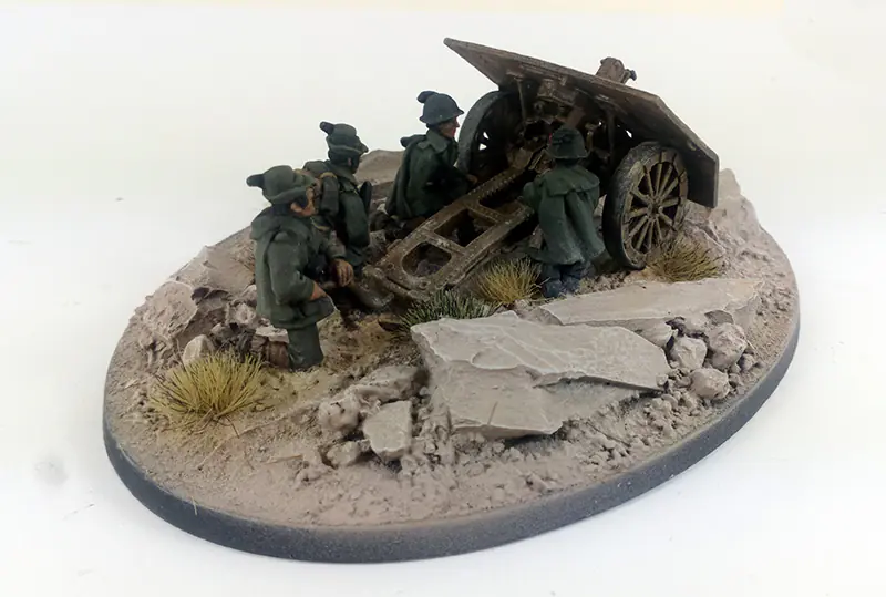 ALP015 - Italian Alpini Obice da 75/13 modello 34 Mountain Gun – Winter Uniform - Image 3
