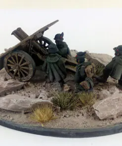 Alternative view of ALP015 - Italian Alpini Obice da 75/13 modello 34 Mountain Gun – Winter Uniform
